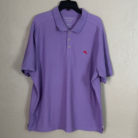 Tommy Bahama Other - Tommy Bahama Men’s Emfielder IslandZone Polo Purple XXL